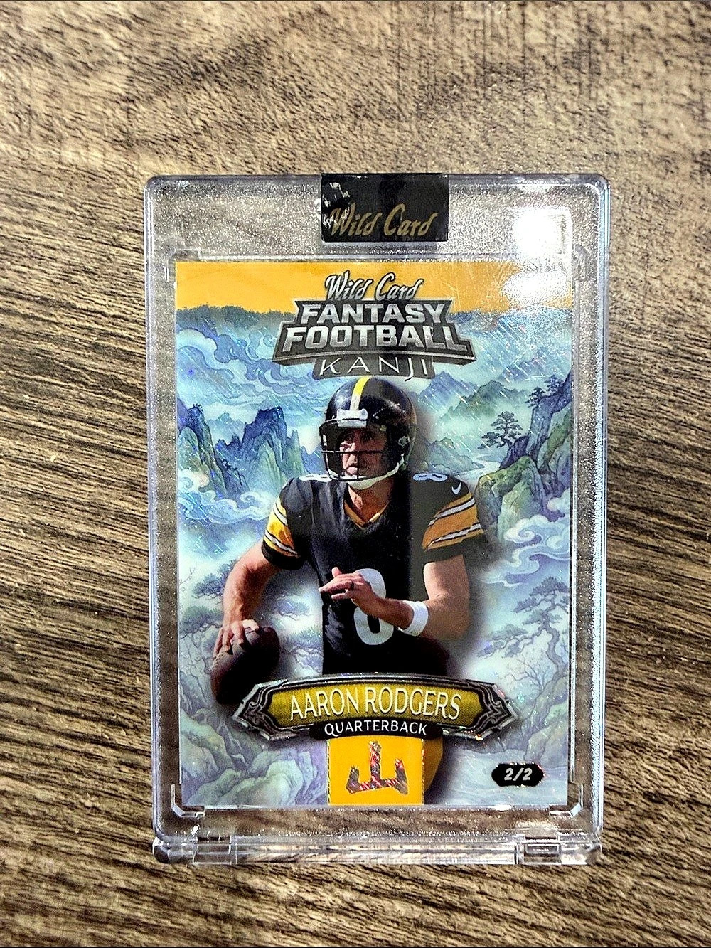 Wild Card 2026 Wild Card Fantasy Football Kanji Aaron Rodgers 2/2 2026 Fantasy